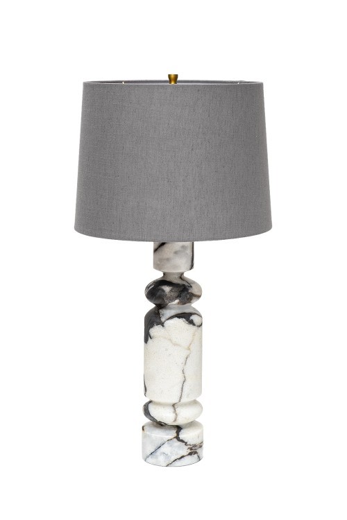 Лампа настольная плафон цвет серый Н.77см (TT-00016366)