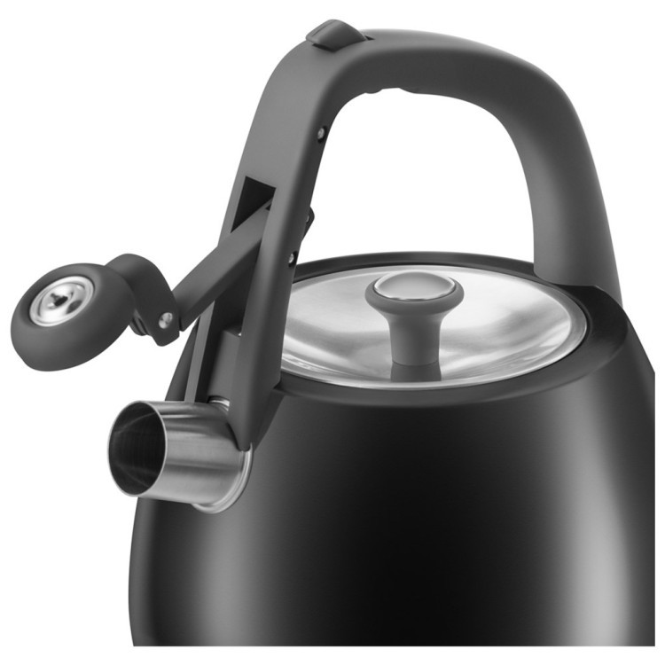 Чайник agness со свистком 2,5л, термоаккумулирующее дно, 304 сталь, индукция Agness (948-1006)