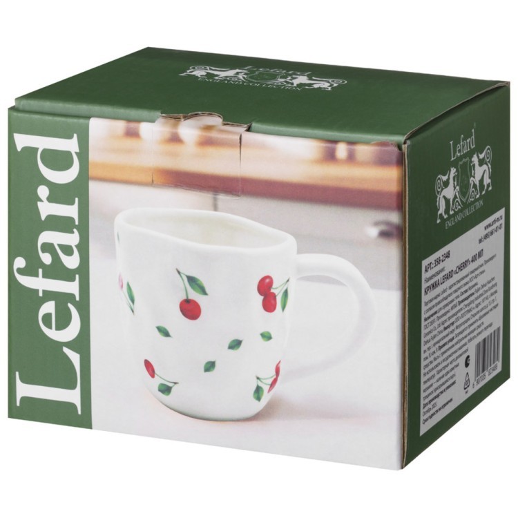 Кружка lefard "cherry" 400 мл Lefard (358-2348)