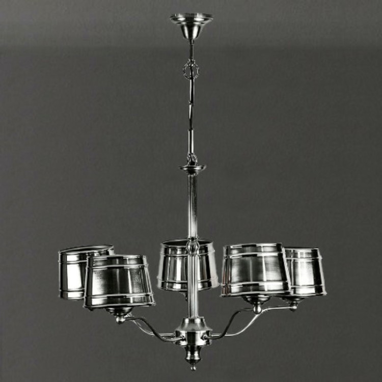 Люстра 24765-5L-HL, металл, mixed, ROOMERS FURNITURE