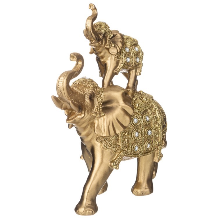 Фигурка декоративная "слоны" 21*9*25 см Lefard (146-1776)