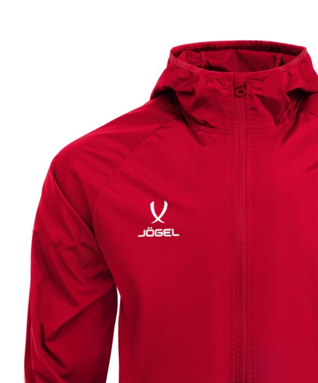 Куртка ветрозащитная JÖGEL CAMP Rain Jacket, красный, детский (2112625)