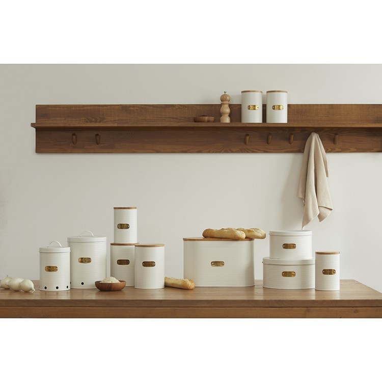 Банка для хранения овощей irmel, 2,5 л, молочная (78386)