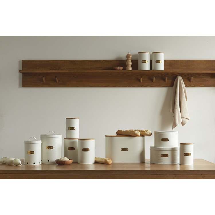 Банка для хранения овощей irmel, 2,5 л, молочная (78386)