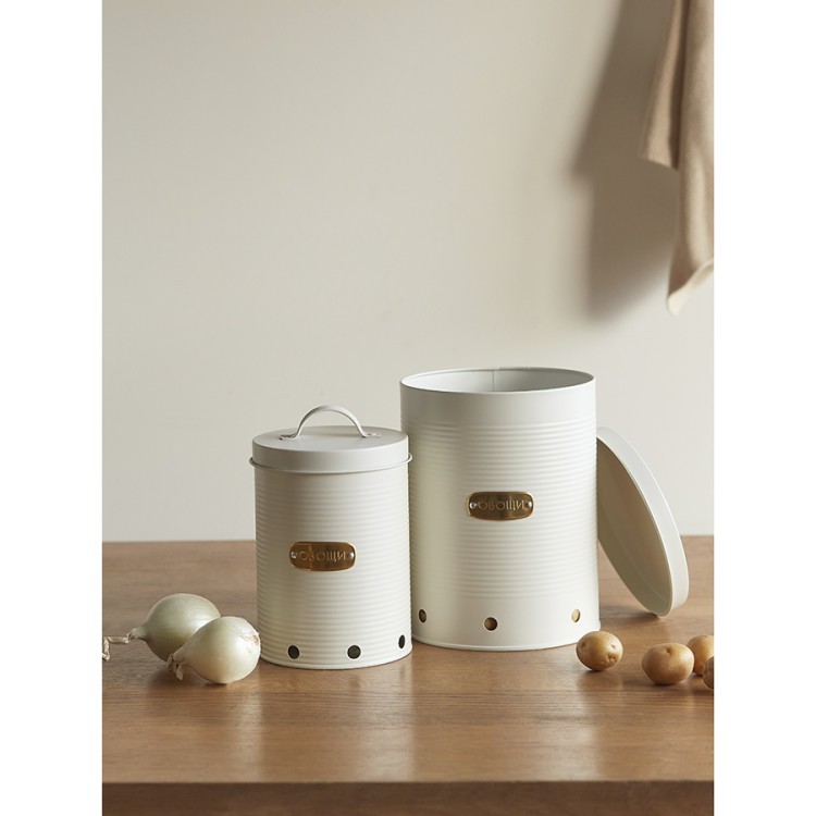 Банка для хранения овощей irmel, 2,5 л, молочная (78386)