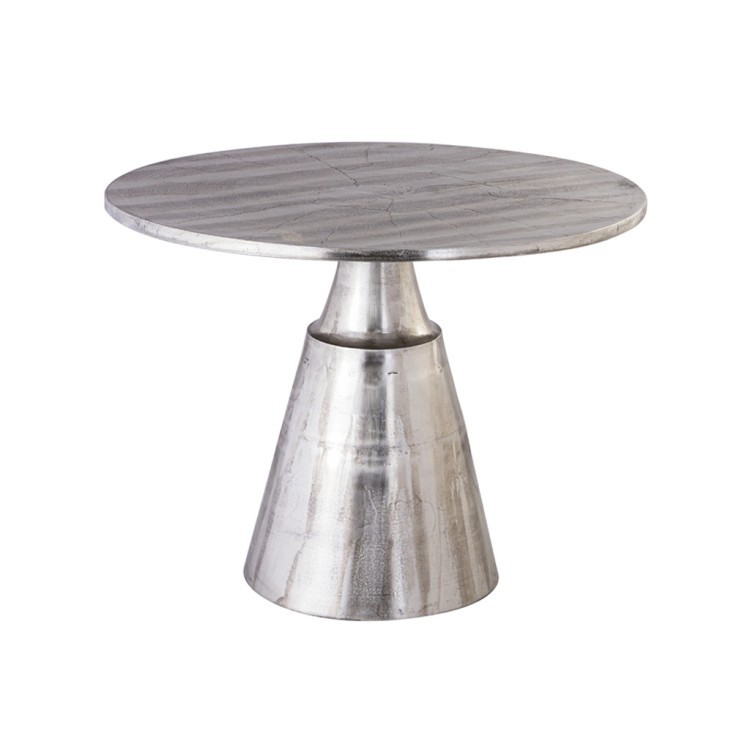 Стол 26939-103, металл, Vintage silver, ROOMERS FURNITURE