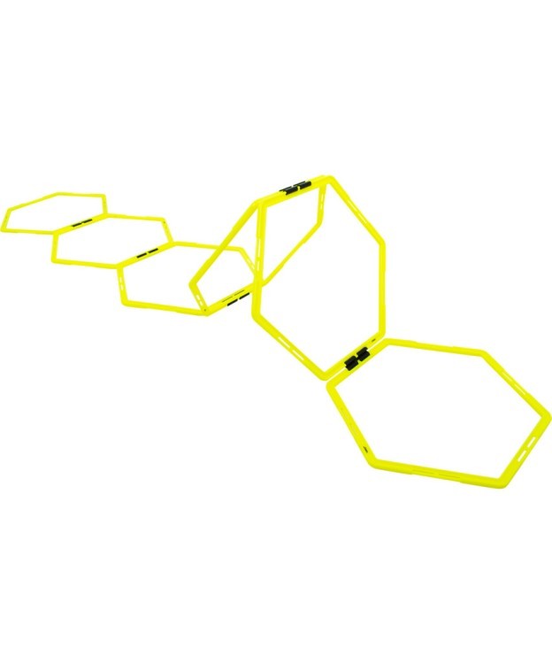 Набор шестиугольных напольных обручей Agility Hoops JA-216, 6 шт. (766112)