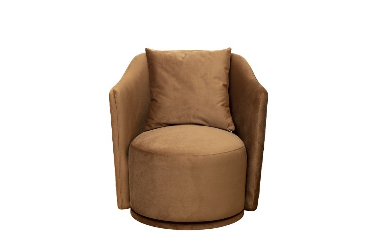 Кресло Verona Basic/VD вращающееся велюр коричн. Colt004-KOR 70*77*80см (TT-00014712) Кресло Verona Basic/VD вращающееся велюр коричн. Colt004-KOR 70*77*80см (TT-00014712)
