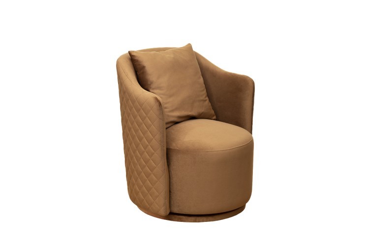 Кресло Verona Basic/VD вращающееся велюр коричн. Colt004-KOR 70*77*80см (TT-00014712) Кресло Verona Basic/VD вращающееся велюр коричн. Colt004-KOR 70*77*80см (TT-00014712)