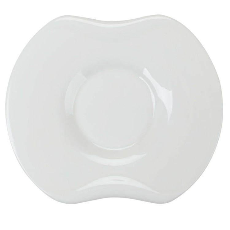 Блюдце S2233, 15 см, фарфор