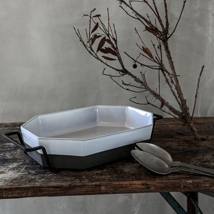 Блюдо 1POA401e-WHI(1POA401E-043), керамика, white, Costa Nova