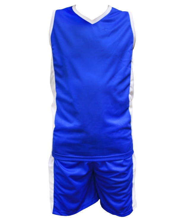 Форма баскетбольная, сине-белая (8465)