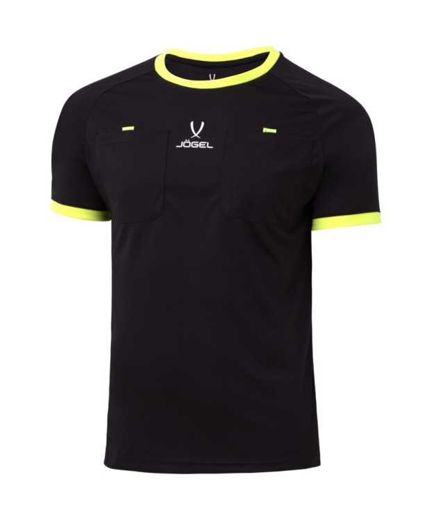 Футболка судейская JOGEL Referee tee, черный (1745015)