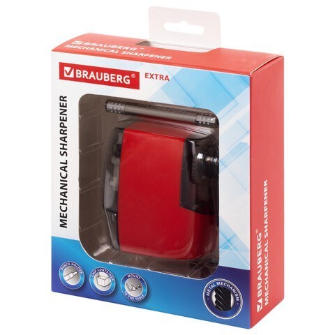 Точилка для каранашей механическая Brauberg Extra 229607 (1) (86643) Точилка для каранашей механическая Brauberg Extra 229607 (1) (86643)