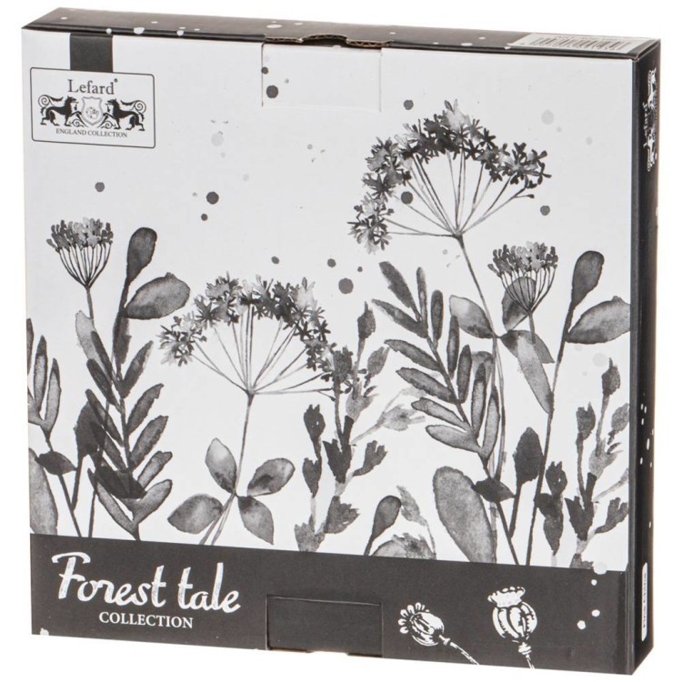 Тарелка закусочная lefard "forest tale" grey 20,5 см Lefard (409-195)