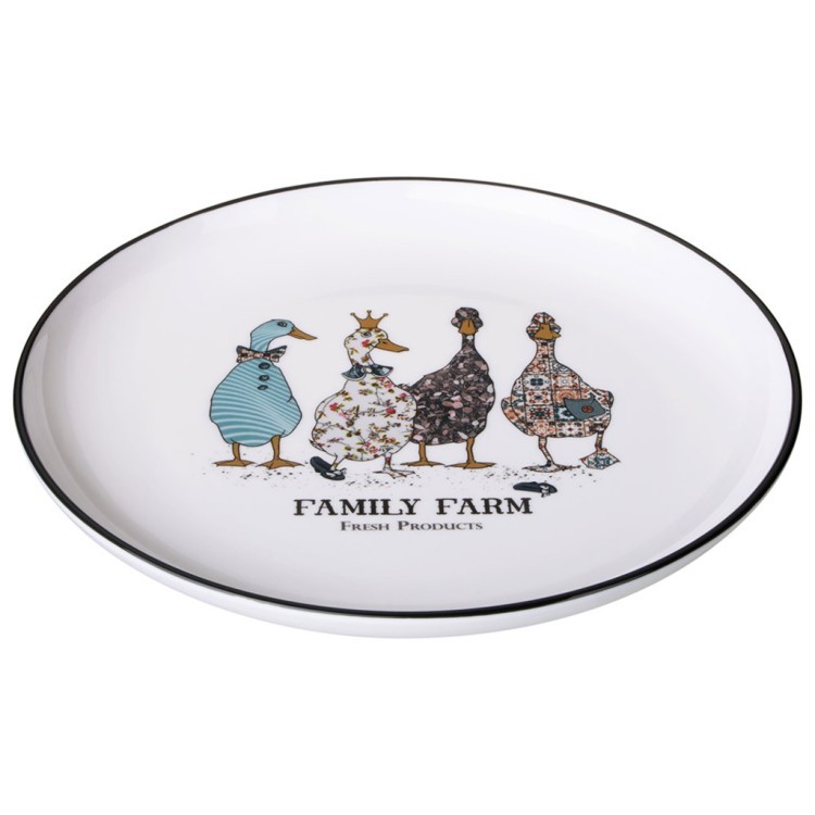 Тарелка закусочная lefard "family farm" 20*2 см Lefard (263-1414)