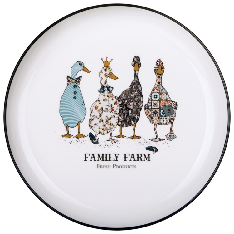 Тарелка закусочная lefard "family farm" 20*2 см Lefard (263-1414)