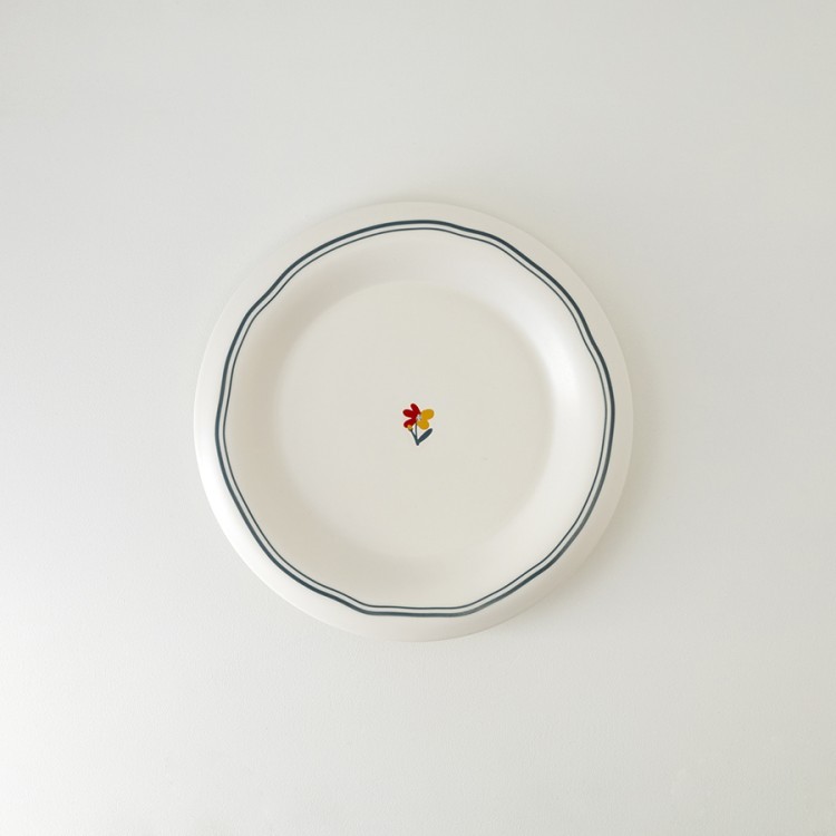 Набор тарелок plush, little petals, D21 см, 2 шт. (80403)