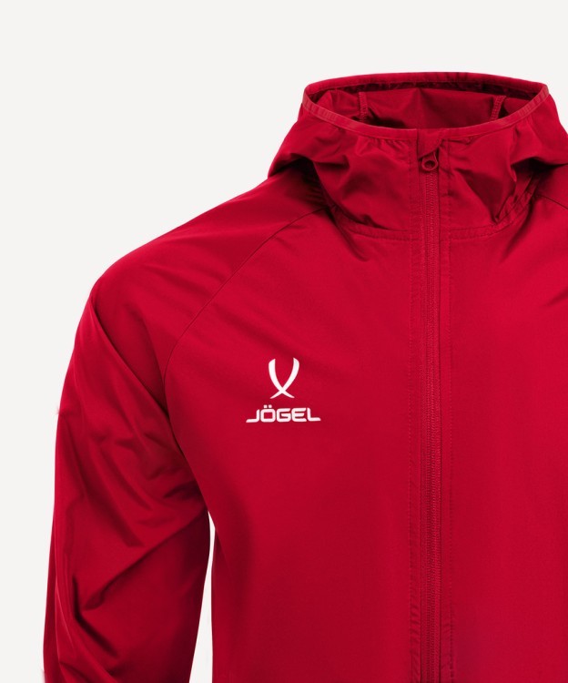 Куртка ветрозащитная JÖGEL CAMP Rain Jacket, красный (2095803) Куртка ветрозащитная JÖGEL CAMP Rain Jacket, красный (2095803)