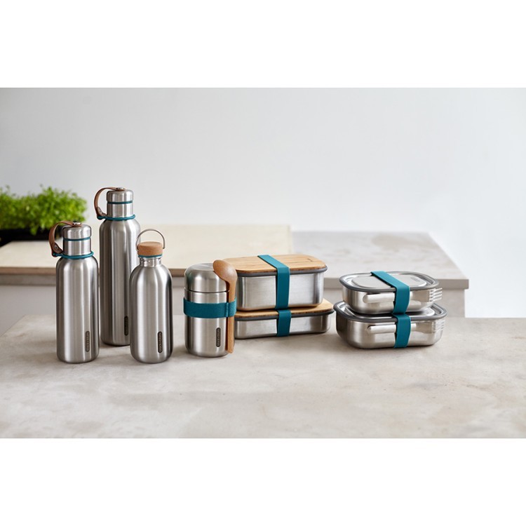 Сэндвич-бокс black+blum, 900 мл, бирюзовый (57898) Сэндвич-бокс black+blum, 900 мл, бирюзовый (57898)