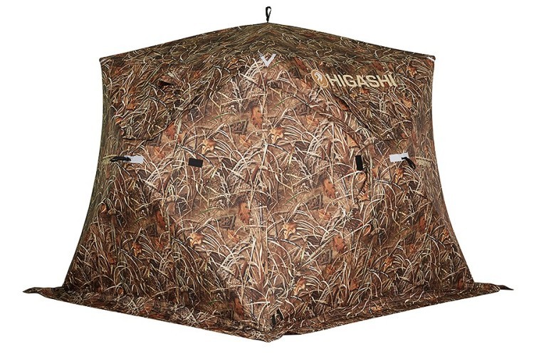 Зимняя палатка куб Higashi Camo Pyramid Pro трехслойная (80245) Зимняя палатка куб Higashi Camo Pyramid Pro трехслойная (80245)
