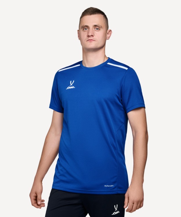 Футболка тренировочная JOGEL DIVISION Training Tee, синий (2105776)