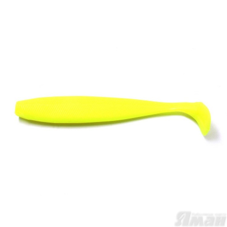 Виброхвост Yaman Sharky Shad, 4,5", цвет 02 - Chartreuse, 5 шт Y-SS45-02 (70527)