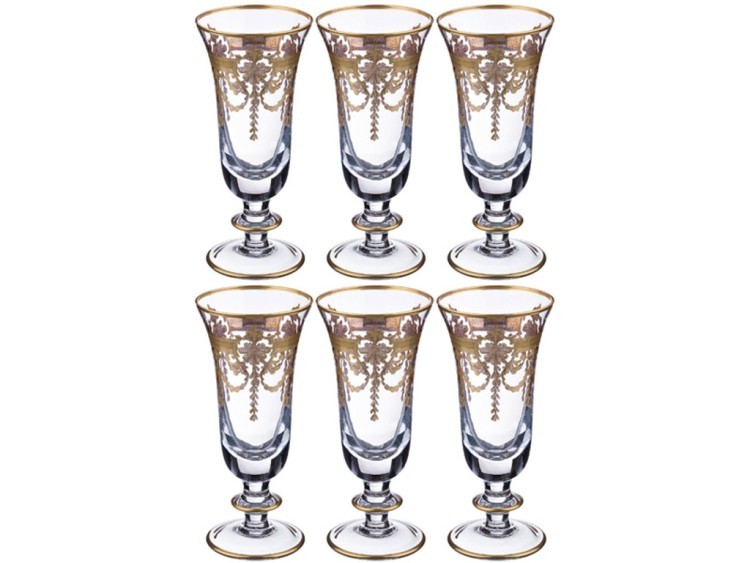 Набор бокалов для шампанского из 6 шт. 200 мл. высота=19 см. SAME (103-562)