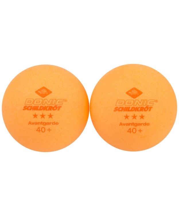 Мяч для настольного тенниса 3* Avantgarde, оранжевый, 6 шт. (610142)