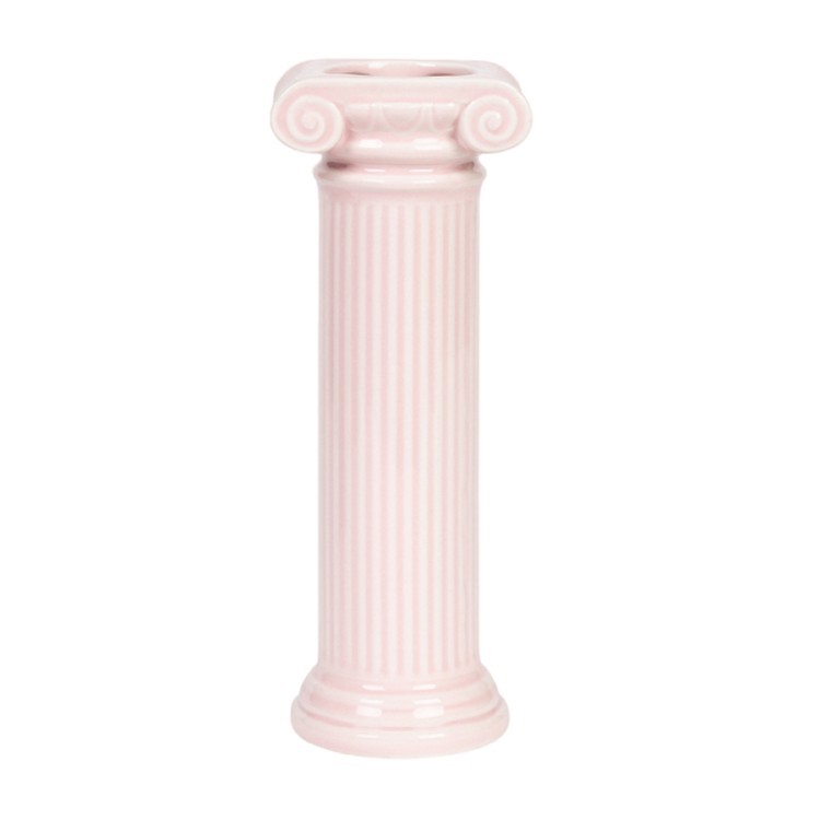 Ваза для цветов athena, 25 см, розовая (75710)