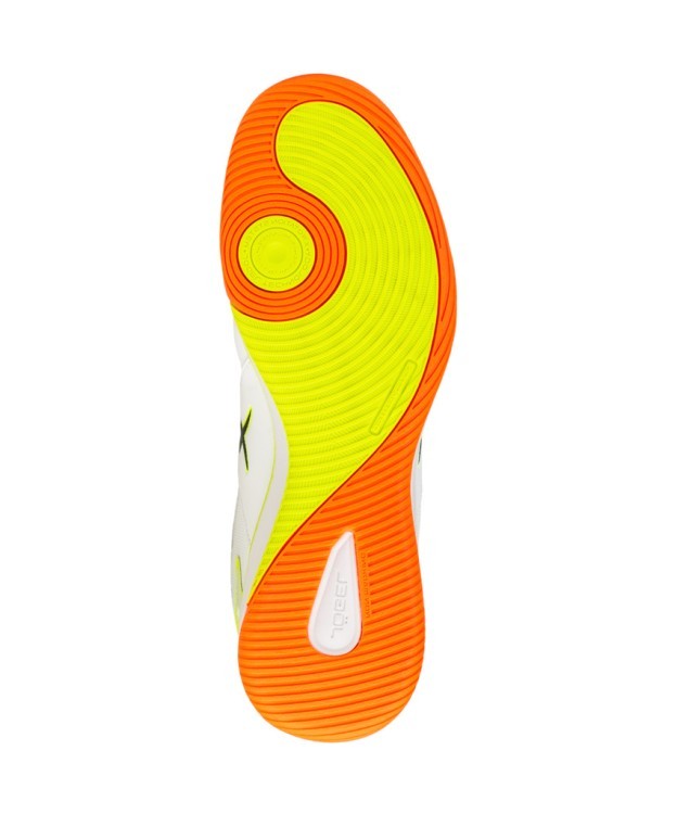 БЕЗ УПАКОВКИ Бутсы зальные JÖGEL Tornado 2.0 White/orange (2127747) БЕЗ УПАКОВКИ Бутсы зальные JÖGEL Tornado 2.0 White/orange (2127747)