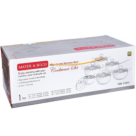 Набор посуды 12пр Mayer&Boch (31003-1) Набор посуды 12пр Mayer&Boch (31003-1)
