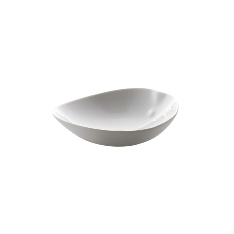 Тарелка гурме 12003C, 22 см, фарфор, white, Cookplay