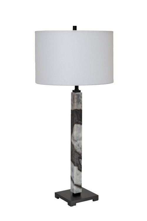 Лампа настольная плафон цвет белый Н.87см (TT-00016369)