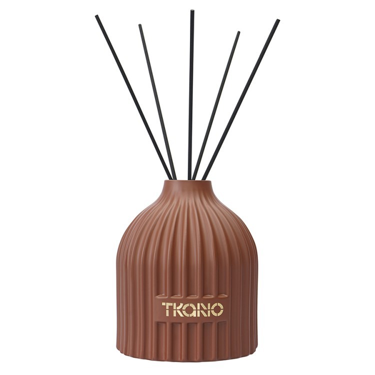 Диффузор ароматический nutmeg, leather & vanilla из коллекции edge, 200 мл, терракотовый (76448)