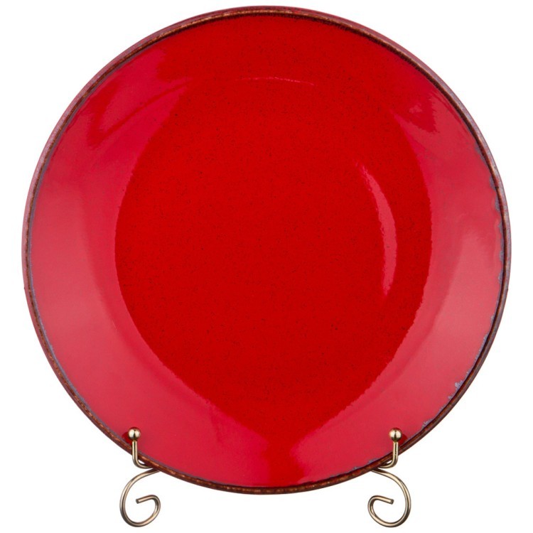 Тарелка seasons 28 см цвет красный Porland (664-184)