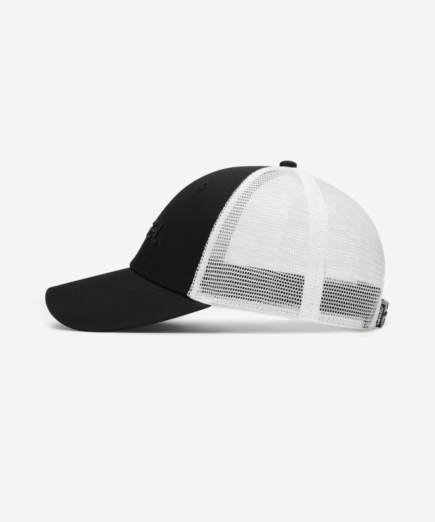 Бейсболка JOGEL Essential Mesh Cap, черный/белый (2134017)