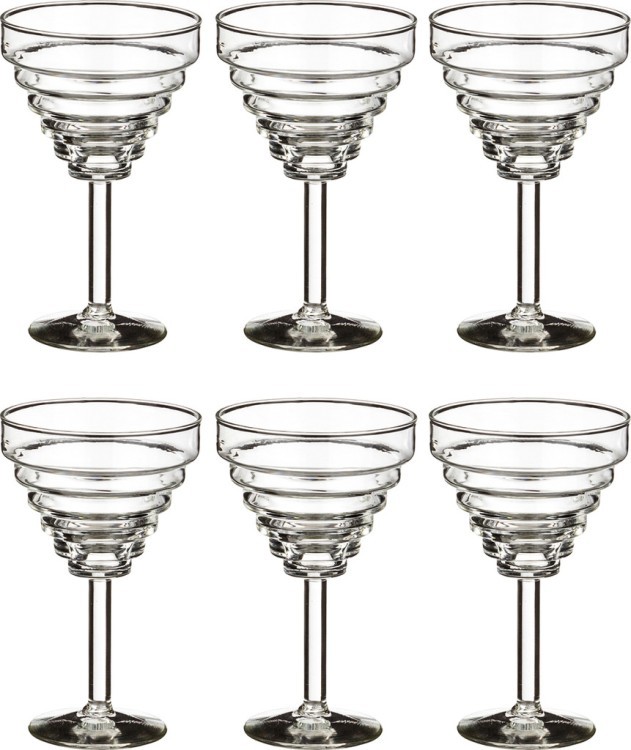 Набор бокалов для коктейлей из 6 шт. "etore" 260 мл. высота=16,4 см. DUROBOR (617-063)