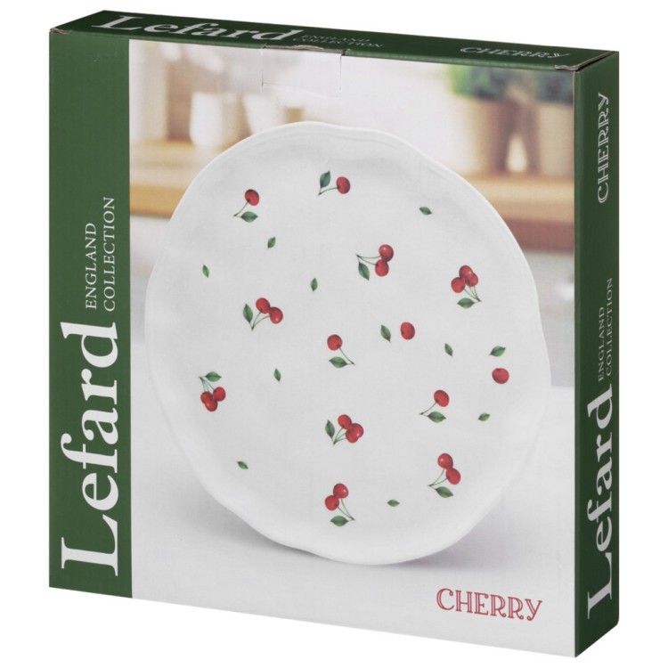 Набор тарелок обеденных lefard "cherry" 2 шт. 25,5*2,5 см Lefard (358-2343)