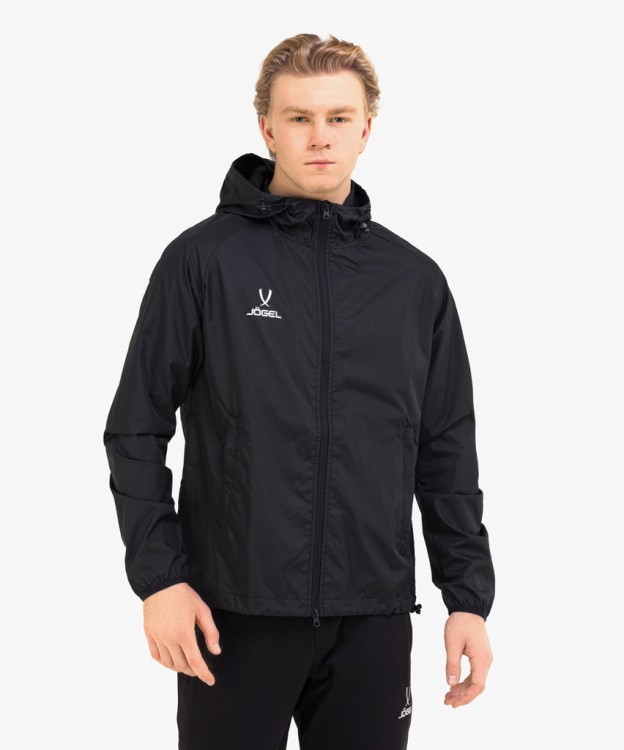 Куртка ветрозащитная JOGEL CAMP Rain Jacket, черный (2095807)