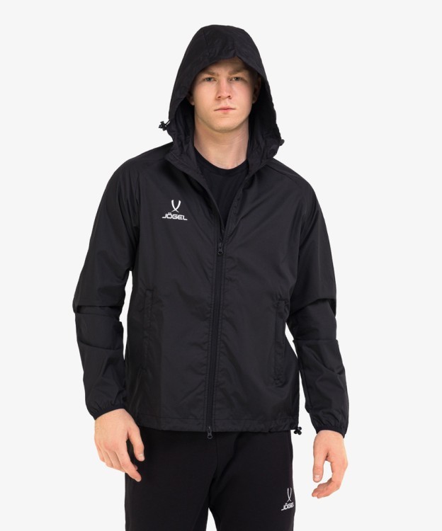 Куртка ветрозащитная JOGEL CAMP Rain Jacket, черный (2095807)