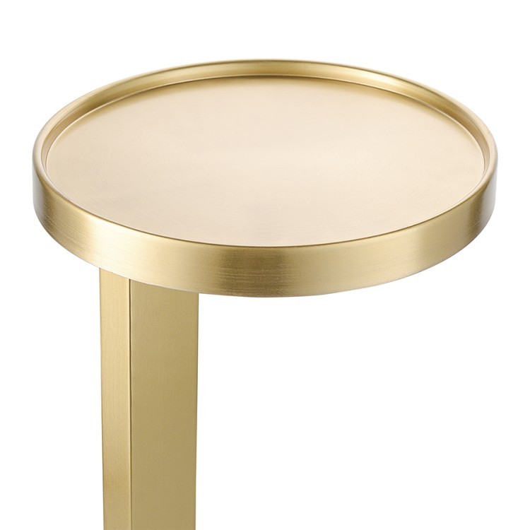 Столик приставной yanis, D25,5 см, золотой (76232)