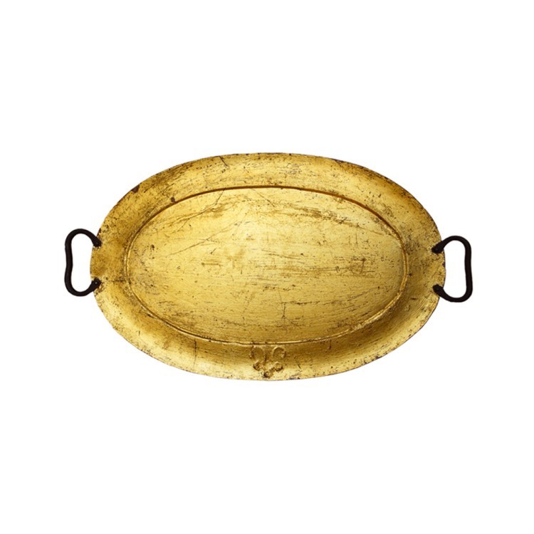 Поднос TR-05, Металл, Antique gold, ROOMERS TABLEWARE