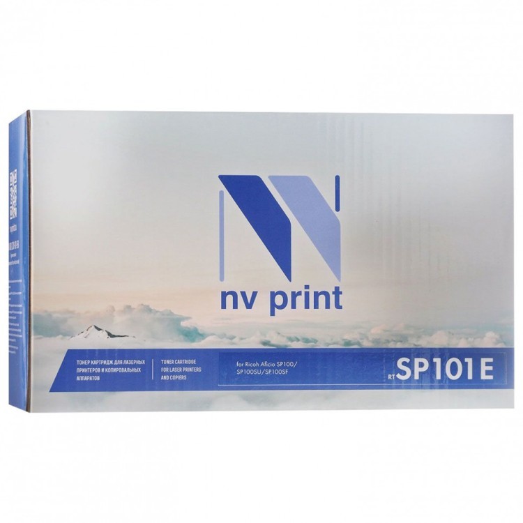 Тонер-картридж лазерный NV PRINT NV-SP101E для RICOH Aficio SP-100/100SF/100SU 363450 (1) (93700)