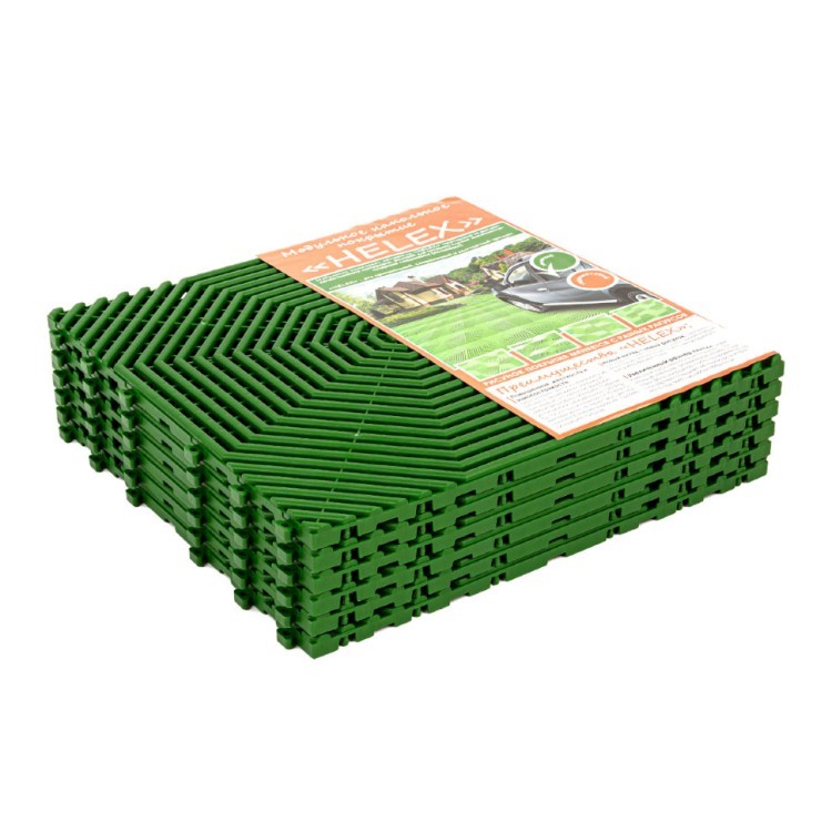 Плитка для садовых дорожек Helex 40х40х1,8 (6 шт) (терракот) (9014) Плитка для садовых дорожек Helex 40х40х1,8 (6 шт) (терракот) (9014)