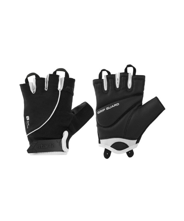 Перчатки для фитнеса STARFIT WG-202, черный/белый (2119236)