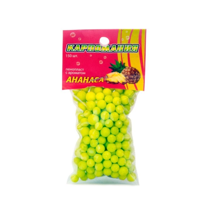 Пенопласт для рыбалки Карпомания Ананас 150 шт (74874)
