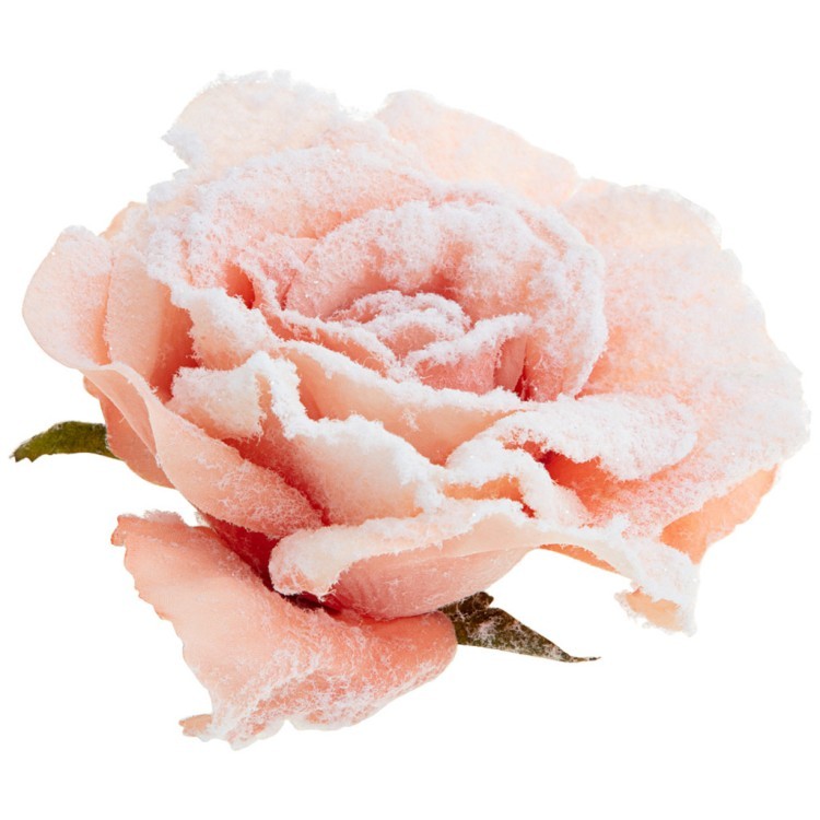 Цветок искусственный "роза" диаметр=15 см. Lefard (210-227)