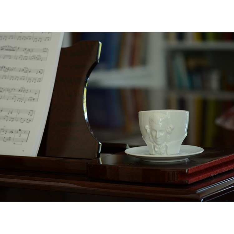 Чайная пара talent, wolfgang amadeus mozart, 260 мл, белая (72603) Чайная пара talent, wolfgang amadeus mozart, 260 мл, белая (72603)