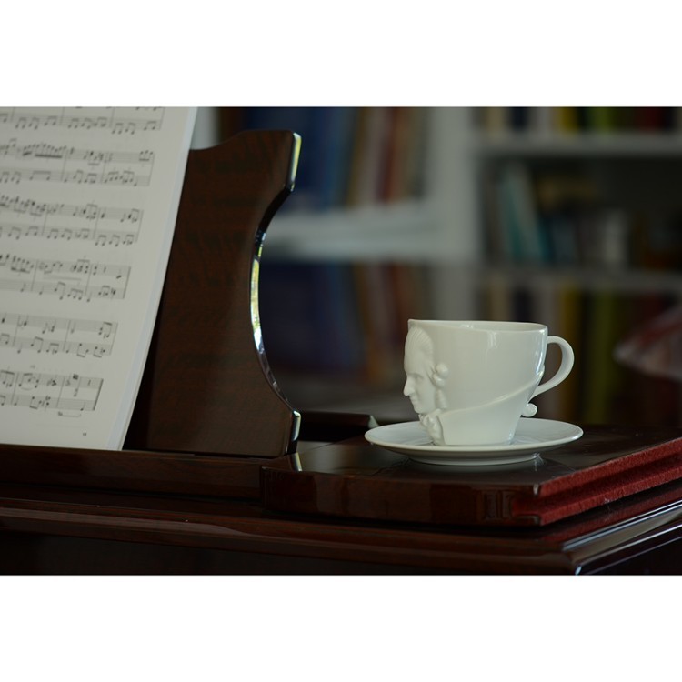 Чайная пара talent, wolfgang amadeus mozart, 260 мл, белая (72603) Чайная пара talent, wolfgang amadeus mozart, 260 мл, белая (72603)